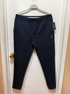 Polo by Ralph Lauren Black Slim Fleece Joggers